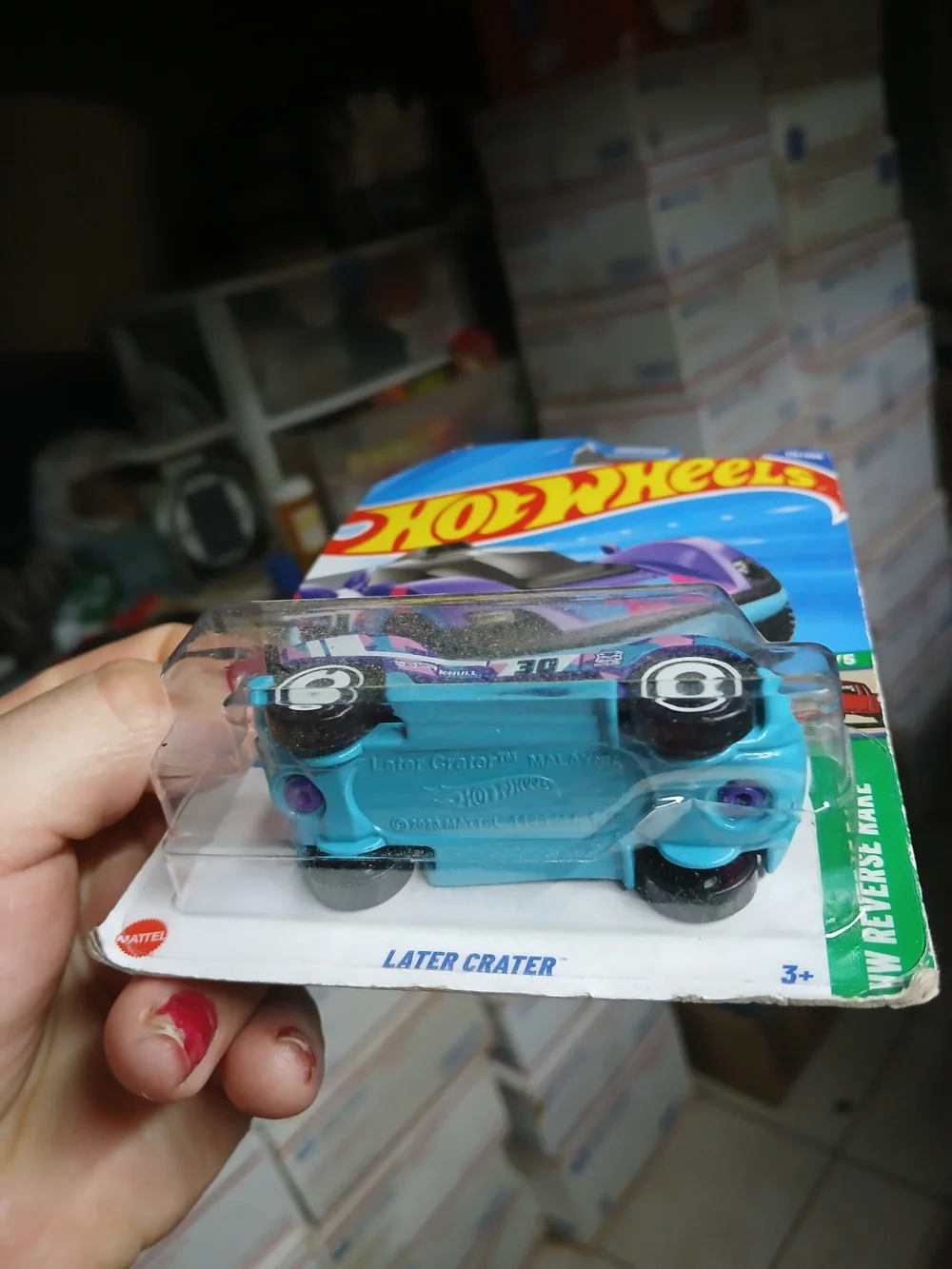 Later Crater (number 112/250) from the 2025 Hot Wheels mainline set